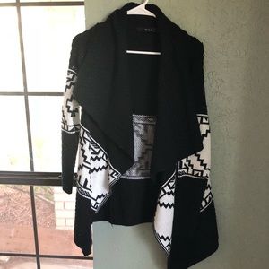 Black & White Aztec Cardigan